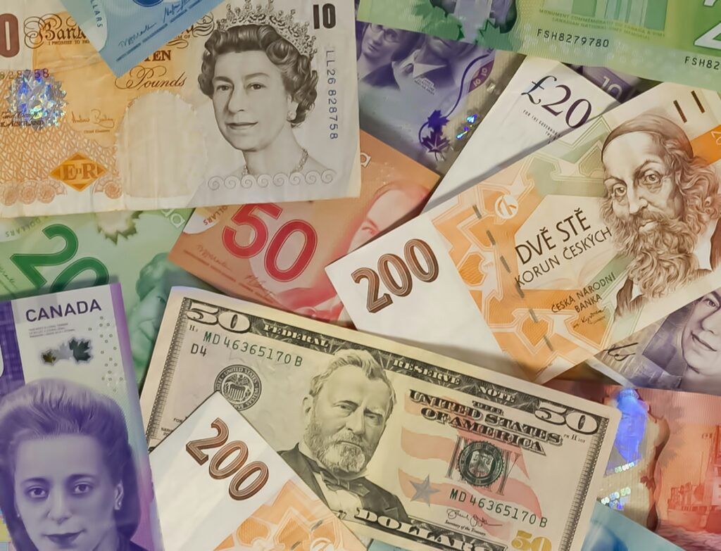Travel tips and tricks for currency exchange. 